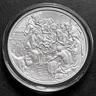 NATIVITY BLESSED CHRISTMAS 2023 BU 1 oz .999 Fine Silver round Jesus