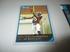 Brandon Marshall 2006 Bowman Rookie RC #143