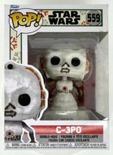 Funko Pop! Vinyl: Star Wars - C-3PO Bobble Head Christmas Edition #559