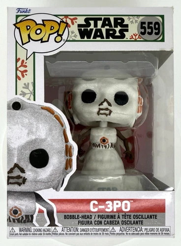 Funko Pop! Vinyl: Star Wars - C-3PO Bobble Head Christmas Edition #559