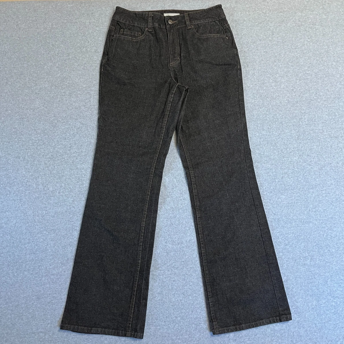 Pantalon palazzo décontracté en lin mélangé, jambes très larges