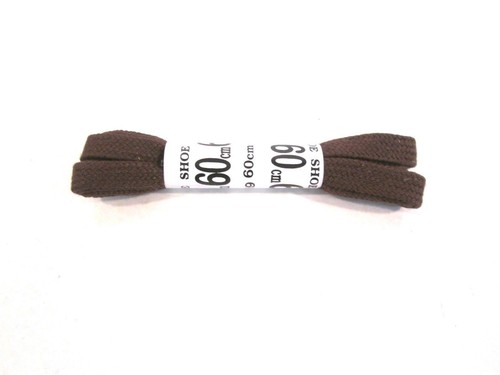 Dunkelbrauner flacher Schuh oder Stiefel Schnürsenkel von Truka 99p/1,10€/1,15€/1,39€/1,99€ - Bild 12 von 25