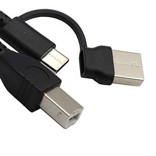 Durable USB Cable USB TYPE C Male To USB2.0 Type-B Male OTG Cable Long lasting - Picture 3 of 8