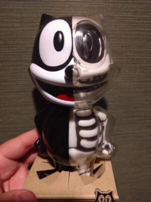 その他 SECRETBASE FELIX THE CAT X-RAY SECRETBASE FELIX THE CAT X-RAY Soft Vinyl Figure 6.3 Inch