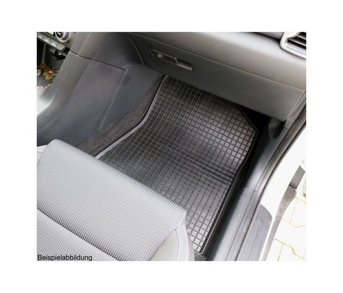 TAPPETINI IN GOMMA VD601 HYUNDAI GETZ 2003 2004 2005 2006 2007 2008 2009- NERO - Picture 4 of 6