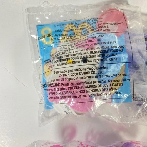 2000-2019 McDonald's Sanrio My Melody Hello Kitty Lot Of 9 - Picture 8 of 8