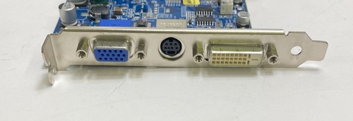 128MB Asus ATi Radeon 9600XT VGA / Video / DVI AGP Graphics Card - Noisy Fan - Picture 3 of 5