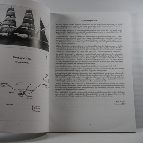 Mystery at Moonlight Head by Alan McLean The Fiji shipwreck disaster of 1891 PB - Picture 6 of 15