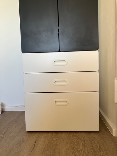 Ikea Kinderkleiderschrank Smastad / Platsa Kreidetafel - Bild 3 von 4