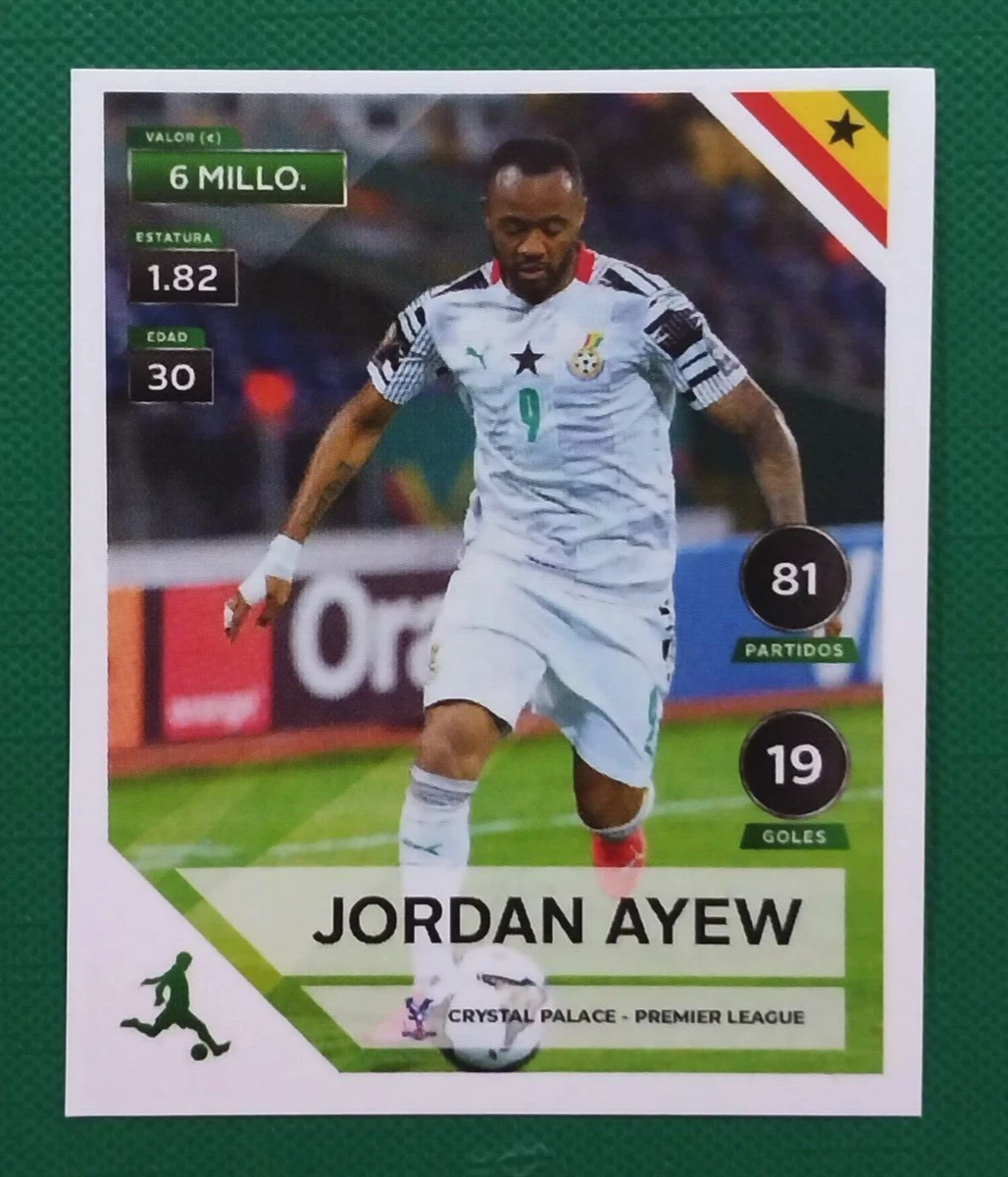 2022 EW Qatar World Cup FIFA 554 JORDAN AYEW Ghana Soccer Team