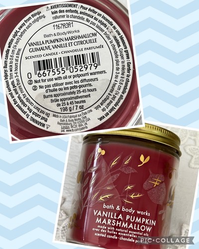 Bath & Body Works Single Wick Candle Jar 7 oz Soy Essential Oils PICK ANY SCENT - Picture 115 of 130