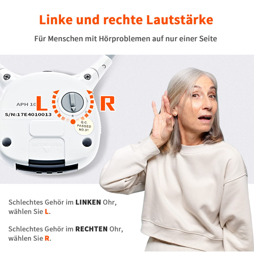 Funkkopfhörer Für Fernseher, 2,4 Ghz TV Kopfhörer Drahtlos Für Ältere Menscher ( - Bild 8 von 12