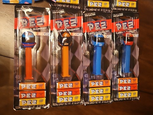 10X NEW PEZ NASCAR HELMET DISPENSERS #8 DALE EARNHARDT JR STP LOWES TRUCK! r63 - Picture 3 of 4