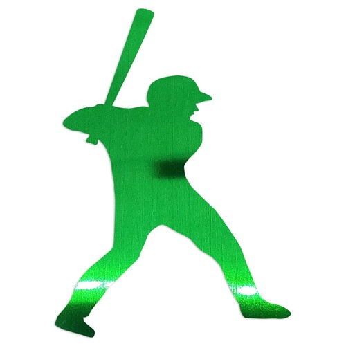 Forma Troquelada - BÉISBOL BATEADOR 2.5" y 5.0" tamaño en 12 Colores Metálicos #6427 - Imagen 17 de 23