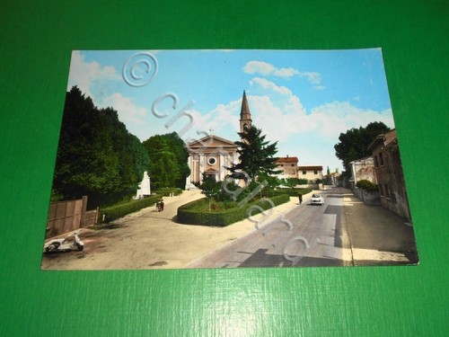 Postcard Albaredo d'Adige (Verona) - Via Chiesa 1964. - Picture 1 of 2