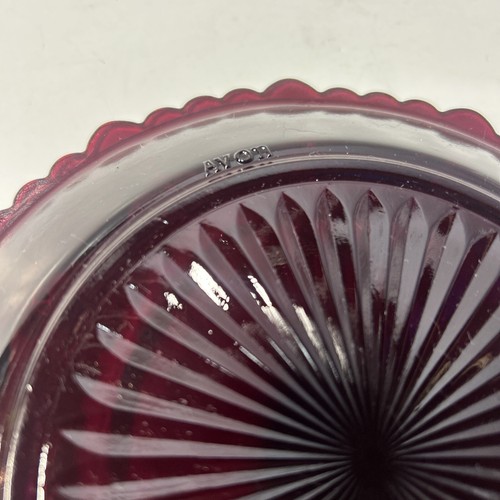 Avon Ruby Red Cape Cod 7 1/2” Dessert Plate - Bild 4 von 6