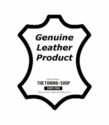 Per Renault Laguna II 01-07 6 Velocità Copri Pomello Cambio Nero Pelle Traforata - Foto 4 di 6