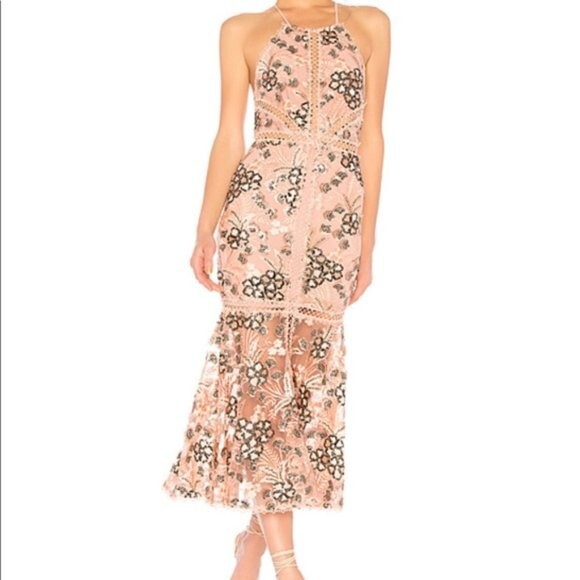 X By NBD Revolve Felicity Embroidered Long Dress X by NBD XS $288