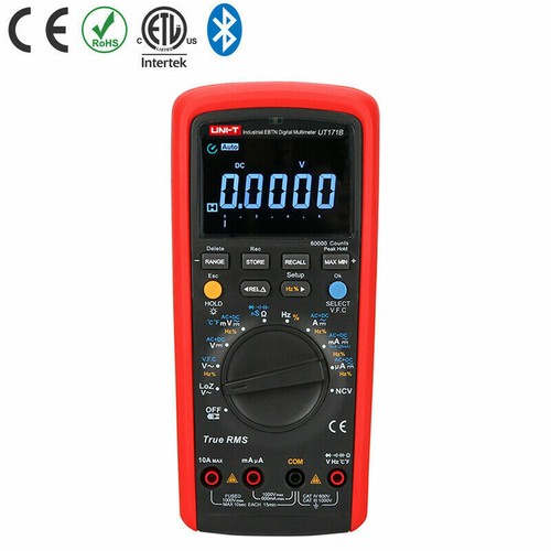UNI-T UT171B Industrial True RMS Digital Multimeter Test EBTN LCD Li-Battery✦Kd - Picture 1 of 6