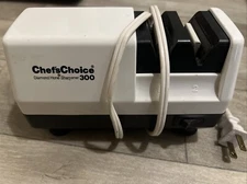Chef's Choice Electric Diamond Hone Knife Sharpener Model 300 Made USA 