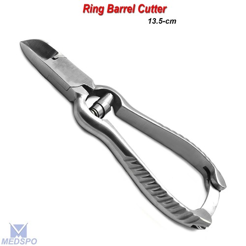 Manicure Ring Barrel Lock Cutter Spring Action Manicure Pedicure Clipper Cutters - Picture 2 of 5