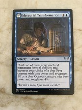 Mercurial Transformation 047/275 MTG Magic Strixhaven School of Mages D4357*