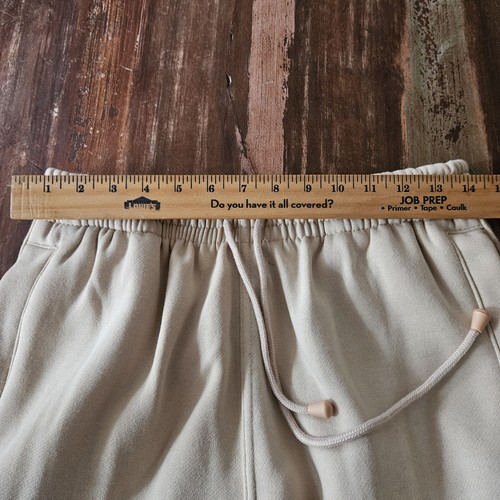 Victorious Men's Jogger Heavy Weight Fleece Cargo Pocket Sweat Pants Sm In Khaki - Picture 12 of 19