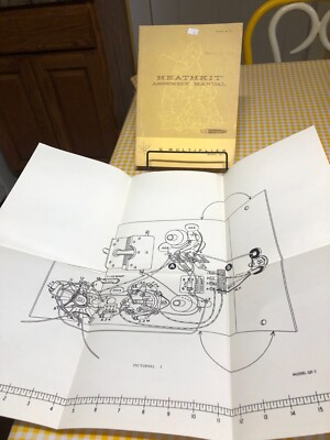 VTG 1961 Heathkit Q MULTIPLIER Model QF-1  ASSEMBLY Manual + Extra