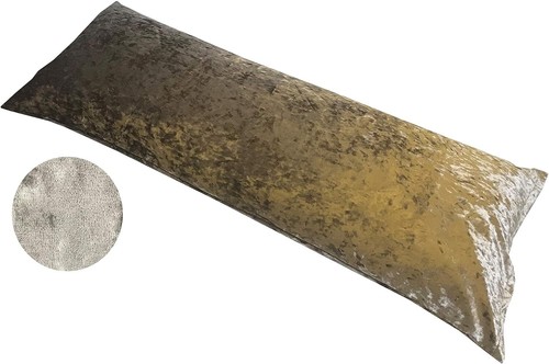 Funda de almohada de terciopelo reforzada terciopelo triturado funda de cojín de lujo 3 pies 4 pies 5 pies - Imagen 6 de 19