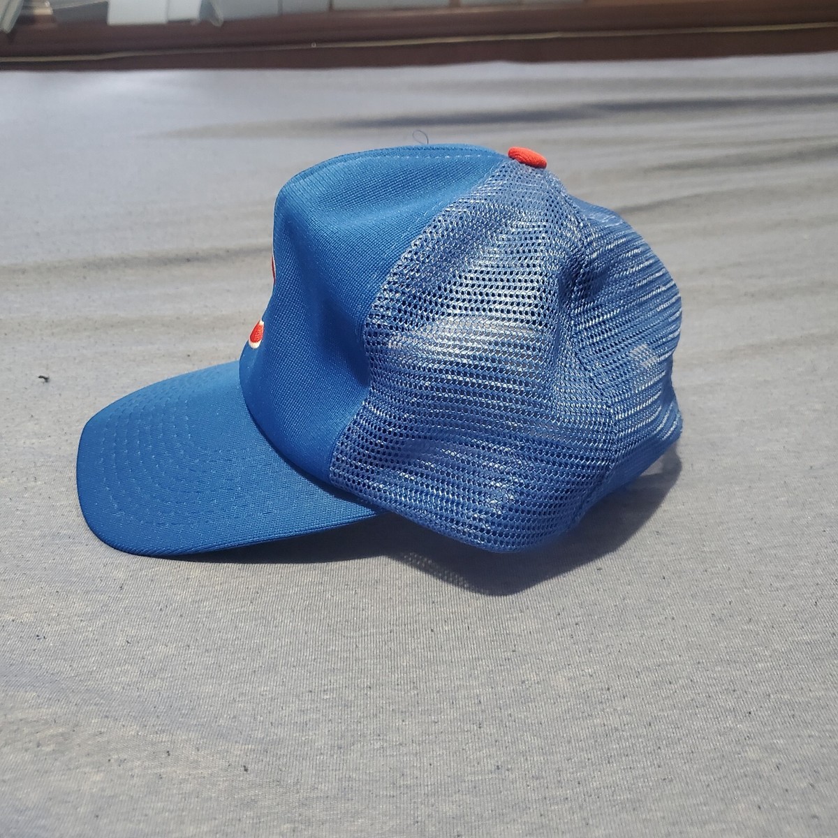 Vintage Chicago Cubs Snapback Trucker Hat Cap 80s MLB Rare