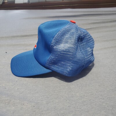 Vintage Chicago Cubs Snapback Trucker Hat Cap 80s MLB Rare | eBay