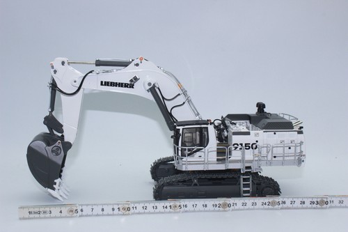 Excavadora de cadenas WSI FACELIFT 62-2007 Liebherr R 9150 minería blanca 1:50 NUEVA EMBALAJE ORIGINAL - Imagen 15 de 16
