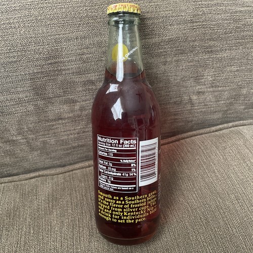 Sioux City Kentucky Nip Sparkling Cherry Julep Full 12 oz Sealed Never Opened - Picture 2 of 3