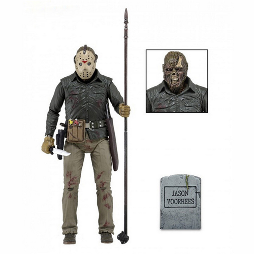 NECA Friday The 13th Part VI Jason Voorhees 7" Actionfigur Spielzeugmodell Ha... - Bild 6 von 13