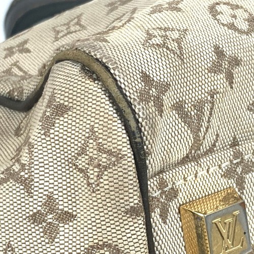 LOUIS VUITTON M92215 Monogram mini Josephine PM Hand Bag Canvas khaki - Picture 9 of 17