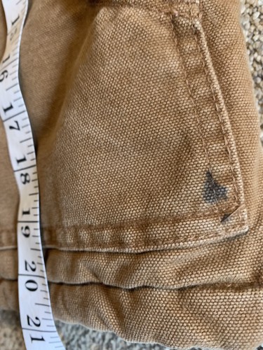 Carhartt Duck Canvas Insulated Boys M (8) Jacket Brown Coat - Picture 7 of 7