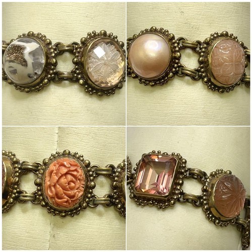 Brazalete Stephen Dweck Antiguo Oro 7 Piedra Natural - Imagen 4 de 10
