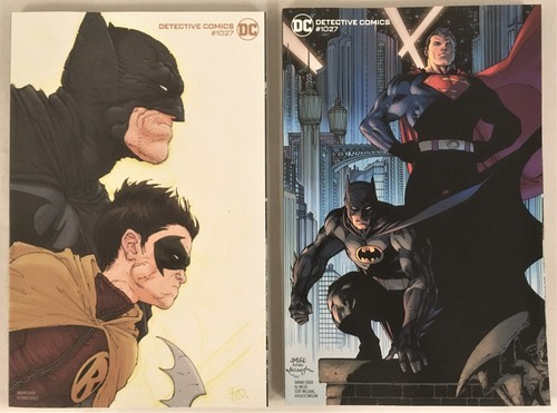 Detective Comics (2011) # 1027E + 1027F NM 9.4, Jim Lee + Frank Quietly Variants