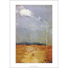 Arthur Streeton Art Print - Upcoming Storm 1895 -Repro Painting - 3 sizes poster