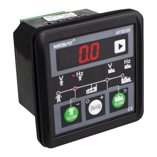 Genset ATS controller ATS220 4 Digits LED Display Generator Switch Module Panel - Video 1 of 1