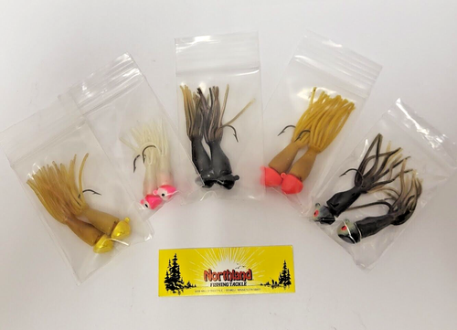 5 Packs Northland Tackle Lipstick Jigs 1/8, 1/4 & 3/8 Oz Standup Baits Free Ship - Picture 6 of 7