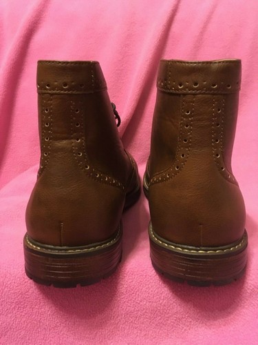 New MEN'S Dark TAN Sporty ANKLE BOOTS SIZE 13M NEW ~ FREE SHIP - Picture 23 of 36