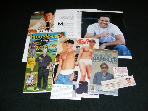 MARK WAHLBERG magazine clippings - Foto 1 di 5