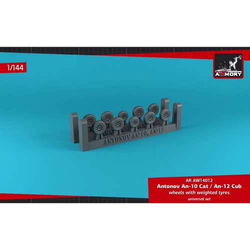 Antonov An-10 Cat / An-12 Cub wheels Armory Models AR AW14012 Scale model 1/144 - Bild 4 von 24