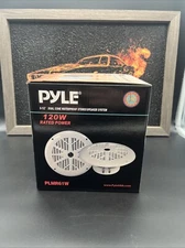 Pyle PLMR61W 6.5" Waterproof Marine Speaker Pair White