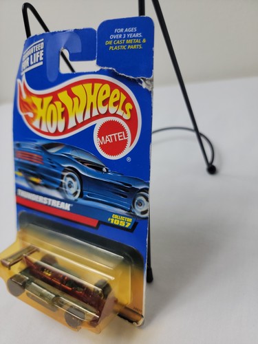 1998 Hot Wheels Mainline/Collector #1057 THUNDERSTREAK Red/Blue - Picture 5 of 9