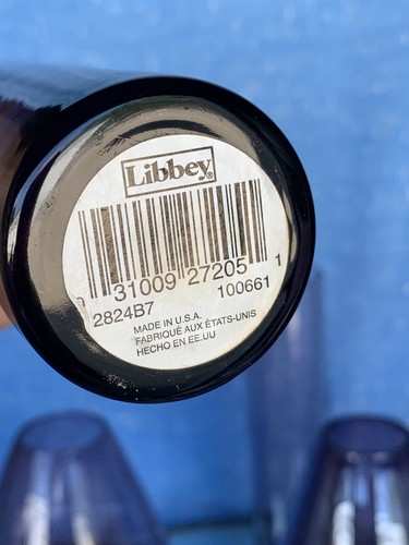 Vintage Amethyst Purple Glass Vase + Tealight Yankee Candle Lantern SET 4 ❤️sj3j - Picture 10 of 10