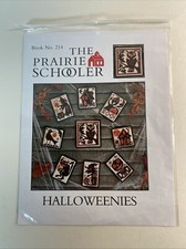 The Prairie Schooler Counted Cross Stitch Halloweenies No 214. New