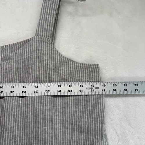 Everlane Linen Striped Jumpsuit Wide Leg Sleeveless Casual Size 10 NWOT- no belt - Bild 2 von 13