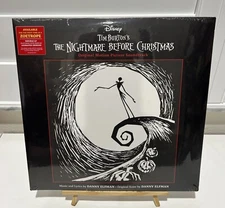 Tim Burton The Nightmare Before Christmas (Soundtrack) Zoetrope Double LP - NEW